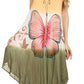 Sakkas Mia Butterfly Color Block Caftan Dress