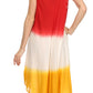 Sakkas Mia Butterfly Color Block Caftan Dress
