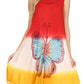 Sakkas Mia Butterfly Color Block Caftan Dress