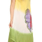 Sakkas Mia Butterfly Color Block Caftan Dress