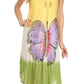 Sakkas Mia Butterfly Color Block Caftan Dress