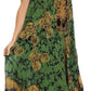 Sakkas Aloha Floral Caftan Dress