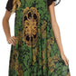 Sakkas Aloha Floral Caftan Dress