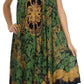 Sakkas Aloha Floral Caftan Dress