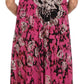 Sakkas Aloha Floral Caftan Dress