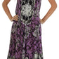 Sakkas Aloha Floral Caftan Dress