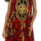 Sakkas Aloha Floral Caftan Dress
