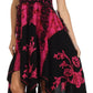 Sakkas Amara Batik Handkerchief Hem Dress