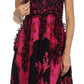 Sakkas Amara Batik Handkerchief Hem Dress