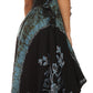 Sakkas Amara Batik Handkerchief Hem Dress