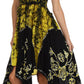 Sakkas Amara Batik Handkerchief Hem Dress