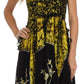Sakkas Amara Batik Handkerchief Hem Dress