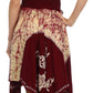 Sakkas Amara Batik Handkerchief Hem Dress