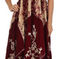 Sakkas Amara Batik Handkerchief Hem Dress