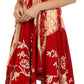 Sakkas Amara Batik Handkerchief Hem Dress