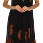 Sakkas Zayna Embroidered Caftan Dress