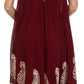 Sakkas Zayna Embroidered Caftan Dress