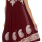 Sakkas Zayna Embroidered Caftan Dress