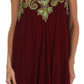 Sakkas Zayna Embroidered Caftan Dress