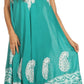 Sakkas Zayna Embroidered Caftan Dress