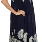 Sakkas Zayna Embroidered Caftan Dress
