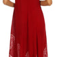 Sakkas Zayna Embroidered Caftan Dress