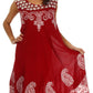 Sakkas Zayna Embroidered Caftan Dress