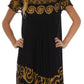 Sakkas Calista Embroidered Caftan Dress