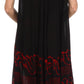 Sakkas Calista Embroidered Caftan Dress