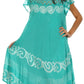 Sakkas Calista Embroidered Caftan Dress