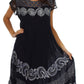Sakkas Calista Embroidered Caftan Dress