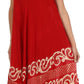 Sakkas Calista Embroidered Caftan Dress