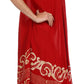 Sakkas Calista Embroidered Caftan Dress