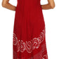 Sakkas Calista Embroidered Caftan Dress