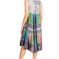 Sakkas Palm Tree Tie Dye Caftan Dress / Cover Up