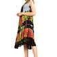 Sakkas Palm Tree Tie Dye Caftan Dress / Cover Up