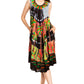 Sakkas Palm Tree Tie Dye Caftan Dress / Cover Up