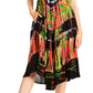 Sakkas Palm Tree Tie Dye Caftan Dress / Cover Up