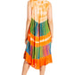 Sakkas Palm Tree Tie Dye Caftan Dress / Cover Up