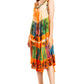 Sakkas Palm Tree Tie Dye Caftan Dress / Cover Up
