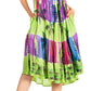 Sakkas Palm Tree Tie Dye Caftan Dress / Cover Up