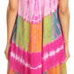 Sakkas Palm Tree Tie Dye Caftan Dress / Cover Up