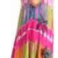 Sakkas Palm Tree Tie Dye Caftan Dress / Cover Up