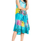 Sakkas Palm Tree Tie Dye Caftan Dress / Cover Up