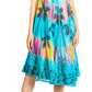 Sakkas Palm Tree Tie Dye Caftan Dress / Cover Up