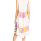 Sakkas Palm Tree Tie Dye Caftan Dress / Cover Up