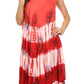 Sakkas Peacock Feather Caftan Dress / Cover Up