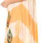 Sakkas Peacock Feather Caftan Dress / Cover Up