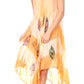 Sakkas Peacock Feather Caftan Dress / Cover Up