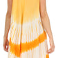 Sakkas Peacock Feather Caftan Dress / Cover Up